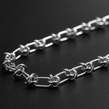 Load image into Gallery viewer, Stainless Steel INS Style Hip Hop Knot Necklace