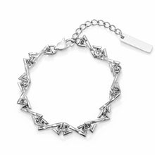 Load image into Gallery viewer, Stainless Steel Letter Z Splicing Trend Bracelet