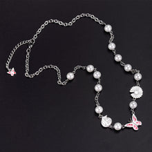 Load image into Gallery viewer, Stainless Steel GD Quan Zhilong Butterfly Pearl Trend Necklace