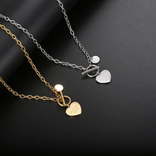Load image into Gallery viewer, Stainless Steel OT Buckle Round Brand Love Trend Necklace