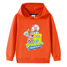 Load image into Gallery viewer, Spring and autumn casual cotton hooded hoodie for boys and girls Children&#39;s baby pullover coat long sleeve hoodie