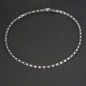Stainless Steel Lattice European And American Hip Hop Necklace