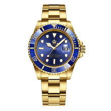 Load image into Gallery viewer, Crown Men&#39;s Watch Automatic Green Ghost Watch anti-calendar High-end quartz watch student sports watch
