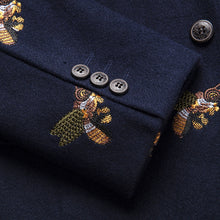 Load image into Gallery viewer, Bee embroidery Korean suit top