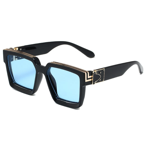 86229 Sunglasses men square big frame personality sunglasses millionaire fashion dance trend