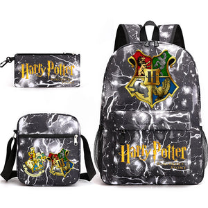Film and television Harry Potter printed shoulder casual student backpack