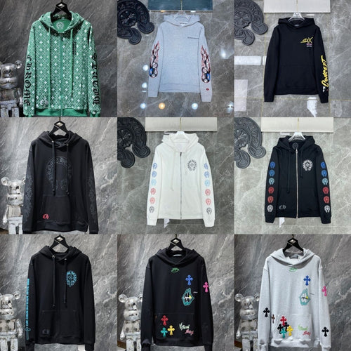 High quality 25 new fashion brand hooded hoodie in autumn and winter pure cotton wool circle couples for men and women