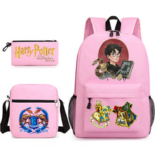 Load image into Gallery viewer, Film and television Harry Potter printed shoulder casual student backpack