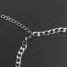 Load image into Gallery viewer, Stainless Steel Inlaid Diamond Pearls Necklace
