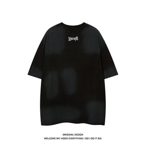SPIKYHEAD - Oversized Embroidered T-Shirt