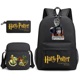 Film and television Harry Potter printed shoulder casual student backpack