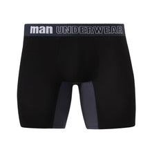 Load image into Gallery viewer, Men&#39;s bamboo fiber color long underwear men&#39;s thin sports breathable mid-waist loose boxers summer