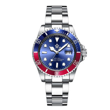 Load image into Gallery viewer, Crown Men&#39;s Watch Automatic Green Ghost Watch anti-calendar High-end quartz watch student sports watch