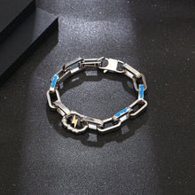 Load image into Gallery viewer, Stainless Steel European and American High-level Hip Hop Lightning Bracelet