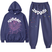 Load image into Gallery viewer, sp5der autumn and winter sportswear sports hoodie men&#39;s fleece casual pants Sports men&#39;s trousers long pants