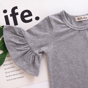 CLAIRE FLARE-SLEEVED ONESIE