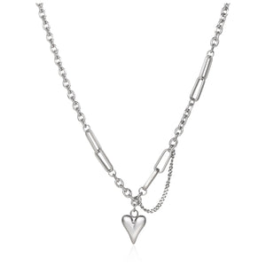 Stainless Steel Love Splicing Fashion Necklace