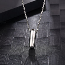 Load image into Gallery viewer, Stainless Steel Capsule Trend Pendant Necklace