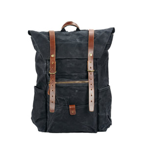 New retro men's canvas backpack outdoor anti-hiking hiking bag large capacity camping bag