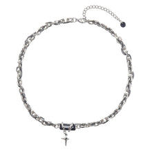 Load image into Gallery viewer, Stainless Steel Geometry Cross Necklace