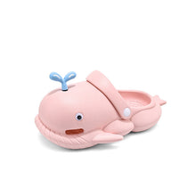 Load image into Gallery viewer, Children&#39;s ss for girls and boys Crocs summer step on shit sense home wear family baby shark ss for women