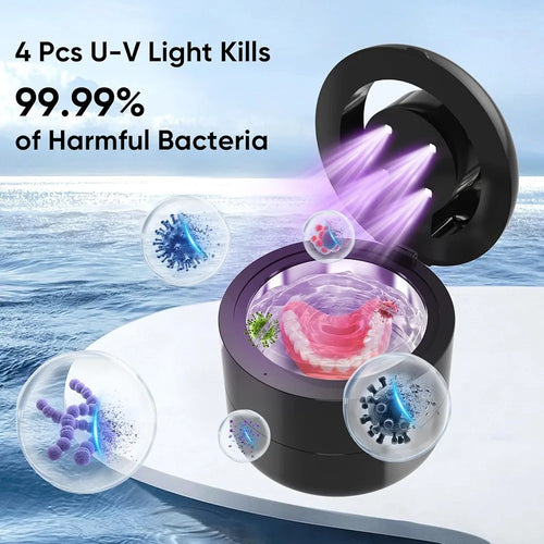False ultrasonic cleaning machine Automatic false cleaner all UV jewelry cleaning machine