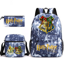 Load image into Gallery viewer, Film and television Harry Potter printed shoulder casual student backpack