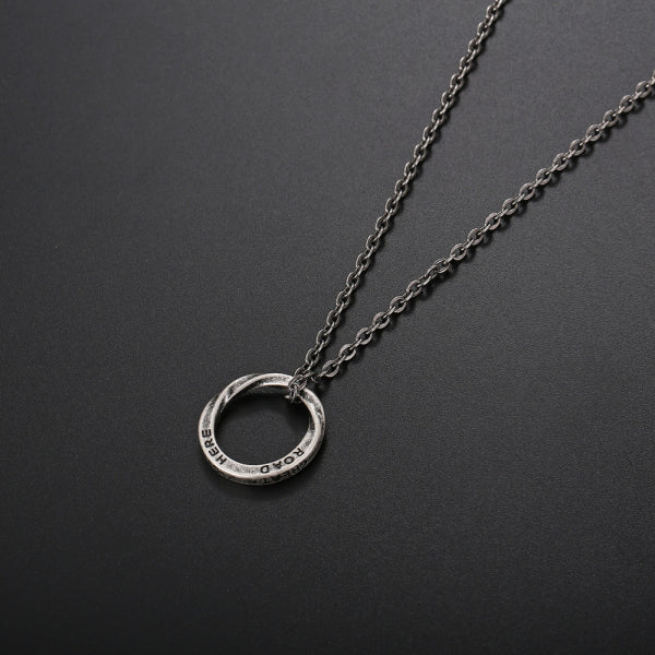 Stainless Steel Round Minimalism Necklace