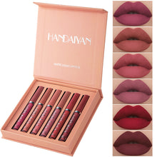 Load image into Gallery viewer, Handaiyan™   Non-stick cup lip red glaze 6 lipgloss set Makeup matte authentic
