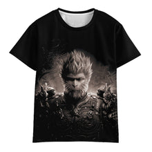 Load image into Gallery viewer, Black myth Wukong hot sublimation men&#39;s short sleeve 3D printed short sleeve - Critique Clothing - 
