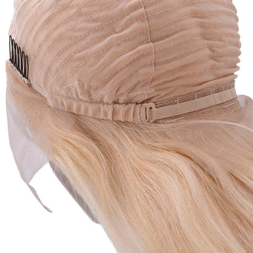 Blonde Straight 13x4 Transparent Lace Front Wig - Critique Clothing - 