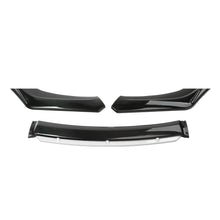Load image into Gallery viewer, Car Accessories Universal Car Front Bumper Lip Body Kit Spoiler Splitter Diffuser 4PCS White Carbon Fiber Splitter ABS Plastic - Critique Clothing - 