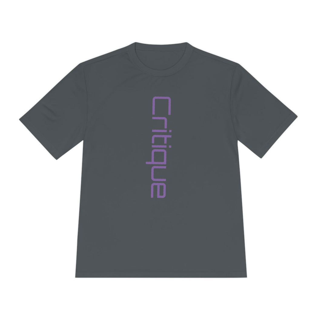 Critique Unisex Moisture Wicking Tee - Critique Clothing - 