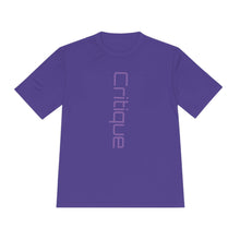 Load image into Gallery viewer, Critique Unisex Moisture Wicking Tee - Critique Clothing - 