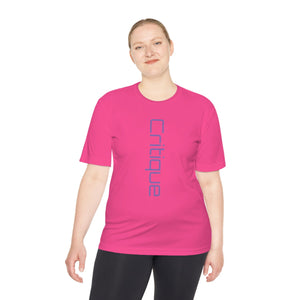 Critique Unisex Moisture Wicking Tee - Critique Clothing - 