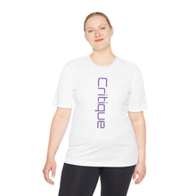 Load image into Gallery viewer, Critique Unisex Moisture Wicking Tee - Critique Clothing - 