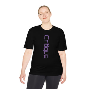Critique Unisex Moisture Wicking Tee - Critique Clothing - 