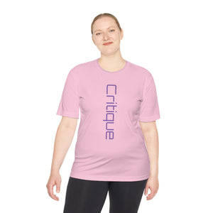 Critique Unisex Moisture Wicking Tee - Critique Clothing - 