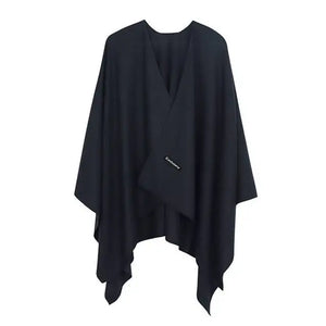 New Fashion Cashmere Winter Women Poncho Scarves Women Solid Shawl Cape Foulard Femme Pashmina Female Bufanda Mujer Sjaal