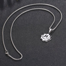 Load image into Gallery viewer, Stainless Steel Cartoon Smiley Face Pendant Necklace