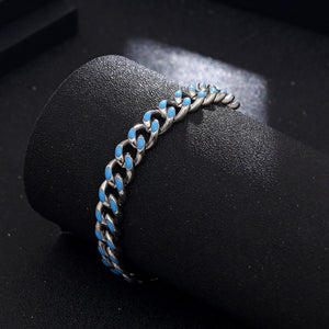 Stainless Steel Geometry Splicing Minimalism Bracelet