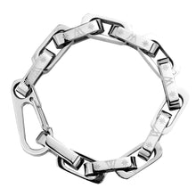Load image into Gallery viewer, Stainless Steel European and American  Coarse Chain Quenched Color Bracelet