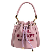 Load image into Gallery viewer, Women&#39;s bag Classic fashion vintage printed et bag drawstring shoulder crossbody bag
