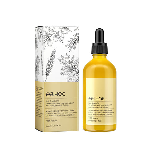 EELHOE Rosemary Dense Hair Essential Oil Repair hair damage, prevent hair loss, ooth hair, nourish hair care oil