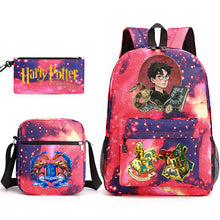 Load image into Gallery viewer, Film and television Harry Potter printed shoulder casual student backpack