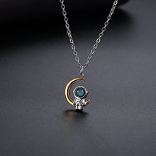 Load image into Gallery viewer, Stainless Steel INS Astronaut Trend Fashion Necklace