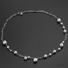Load image into Gallery viewer, Stainless Steel Chain Splicing Pearls INS Trend Necklace