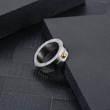 Load image into Gallery viewer, Stainless Steel Japanese Sun Totem Trend Ring