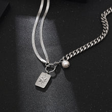 Load image into Gallery viewer, Stainless Steel Bearded Star Minimalism Fashion Necklace