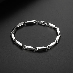 Stainless Steel Rhomb Minimalism Bracelet